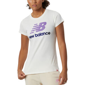 Rövid ujjú póló New Balance Essentials Stacked Logo T-Shirt