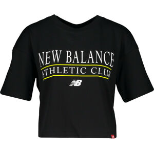 New Balance NB E AC BOXY T Rövid ujjú póló - Fekete - XS