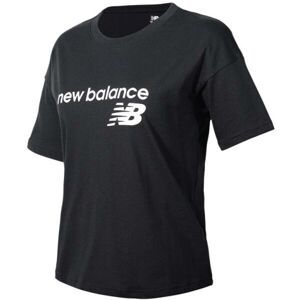 New Balance WT03805BK Női póló, fekete, veľkosť S
