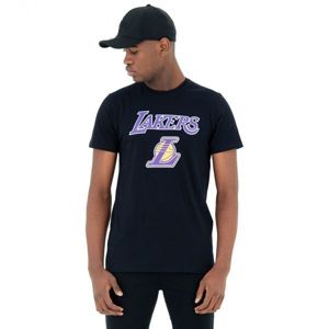 New Era NBA LOS ANGELES LAKERS fekete S - Férfi póló