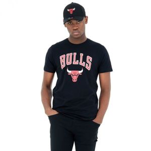 New Era NBA CHICAGO BULLS fekete L - Férfi póló