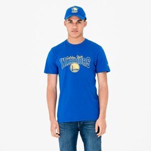 New Era NE NBA GOLDEN WARRIOR kék M - Férfi póló