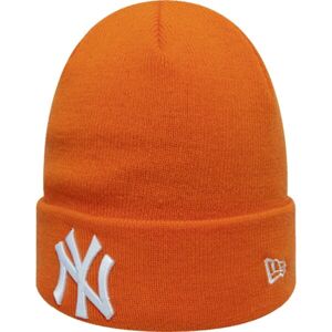 New Era MLB LEAGUE ESSENTIAL CUFF KNIT NEW YORK YANKEES Gyerek téli sapka, narancssárga, méret CHILD