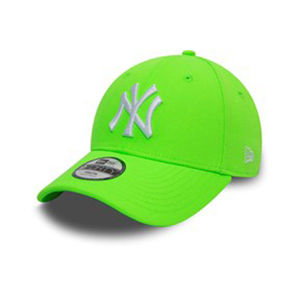 New Era 9FORTY MLB KIDS NEW YORK YANKEES Fiú baseball sapka, fényvisszaverő neon, méret YOUTH
