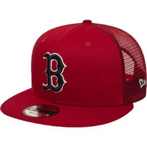 New Era 9FIFTY MLB ESSENTIAL A FRAME BOSTON RED SOX TRUCKER CAP piros M/L - Férfi trucker sapka