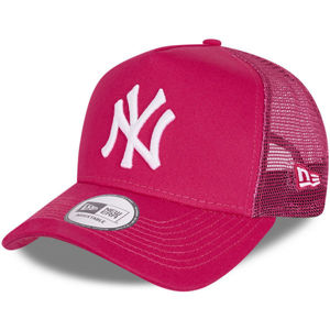 New Era 9FORTY K TRUCKER MLB NEW YORK YANKEES Baseball sapka, rózsaszín, méret CHILD