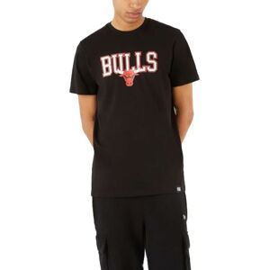 Rövid ujjú póló New Era New Era Chicago Bulls Graphic Hoop T-Shirt FBLK