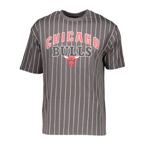 Rövid ujjú póló New Era New Era NY Bulls Pinstripe Wordmark T-Shirt FGRH