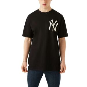 Rövid ujjú póló New Era New Era NY Yankees Oversized Big Logo T-Shirt FBLK