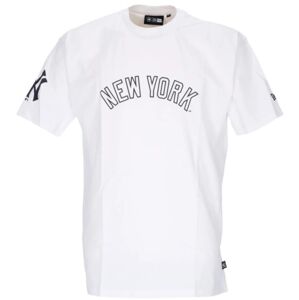 Rövid ujjú póló New Era New Era NY Yankees Wordmark T-Shirt Weiss FWHI