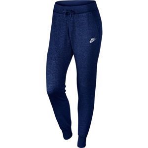 Nike NSW PANT FLC TIGHT kék L - Női melegítőnadrág