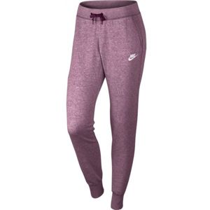 Nike NSW PANT FLC TIGHT lila XL - Női fleece melegítőnadrág