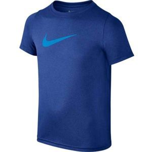 Nike B NK DRY TEE SS SWOOSH SOLID kék XS - Fiú póló