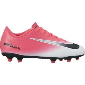 Nike JR MERCURIAL VORTEX III FG rózsaszín 6Y - Gyerek futballcipő