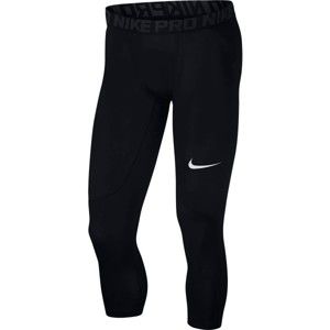 Nike PRO TGHT 3QT fekete M - Férfi legging edzéshez