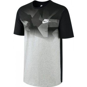 Nike TEE PRINT ZINC - Férfi póló