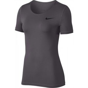 Nike TOP SS ALL OVER MESH - Női póló edzéshez