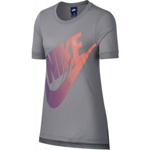 Nike TOP SS LOGO FUTURA szürke M - Női póló
