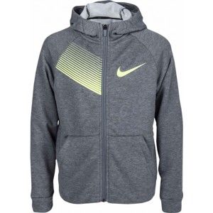 Nike DRY TRAINING HOODIE szürke XL - Fiús pulóver