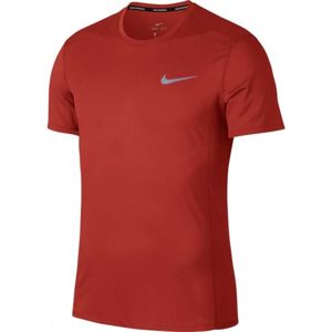 Nike DRI-FIT COOL MILER TOP piros L - Férfi póló futáshoz