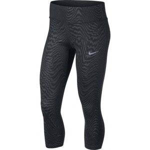 Nike POWER ESSENTIAL CROP fekete L - Női legging sportoláshoz