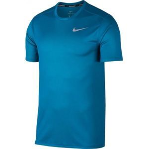 Nike BRTHE RUN TOP SS kék M - Férfi felső futáshoz