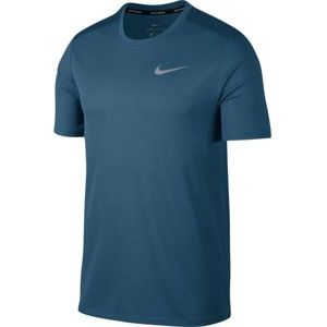 Nike BRTHE RUN TOP SS sötétkék XL - Férfi póló futáshoz