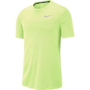 Nike DF BRTHE RUN TOP SS világos zöld M - Férfi póló futáshoz