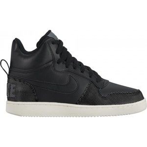 Nike COURT BOROUGH MID SE fekete 7.5 - Női magasszárú cipő