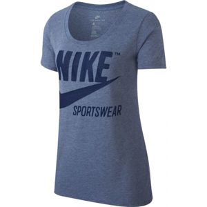 Nike NSW TEE SPRTSWR BF kék S - Női póló