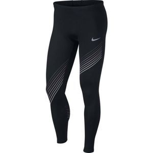 Nike RUN TIGHT GX fekete M - Férfi legging futáshoz
