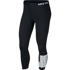 Nike NP CROP JDI BLKD fekete L - Női legging sportoláshoz
