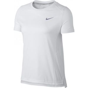 Nike MILER TOP SS W fehér XL - Rövid ujjú női póló