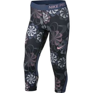 Nike NP CAPRI AOP1 fekete M - Lányos legging sportolásra