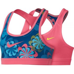 Nike NP BRA CLASSIC REV AOP1 G rózsaszín XL - Gyerek sportmelltartó