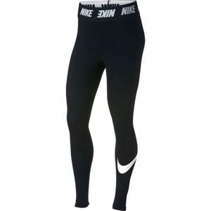 Nike NSW LGGNG CLUB HW fekete S - Női legging