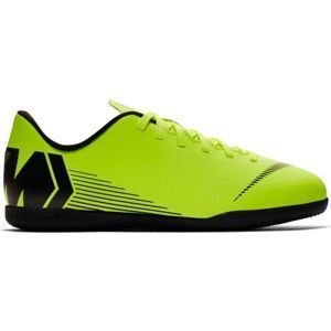 Nike JR MERCURIALX VAPOR 12 CLUB IC világos zöld 3.5Y - Gyerek teremcipő