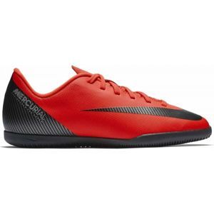 Nike CR7 JR VAPORX 12 CLUB IC piros 5.5 - Fiú teremcipő