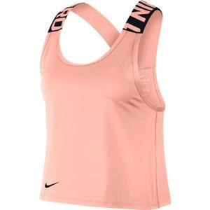 Nike INTERTWIST TANK rózsaszín M - Női ujjatlan felső