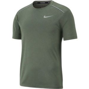 Nike DRY COOL MILER TOP SS zöld M - Férfi póló