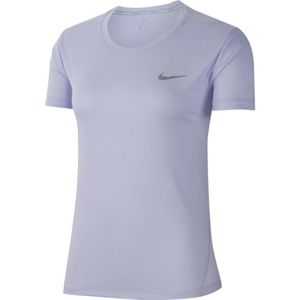 Nike MILER TOP SS lila M - Női póló
