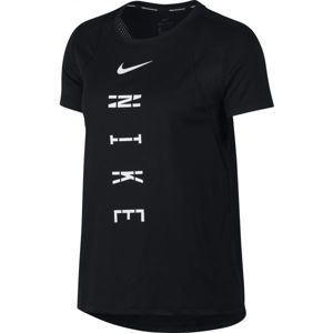 Nike TOP RUN GX fekete XL - Női sportpóló
