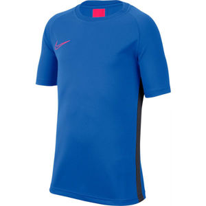 Nike DRY ACDMY TOP SS B Fiú futballmez, kék,fekete,piros, méret