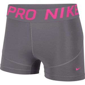 Nike NP SHRT 3IN szürke XS - Női sportos rövidnadrág