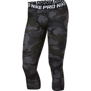 Nike NP TGHT 3QT 2L CMO szürke S - Férfi 3/4-es legging