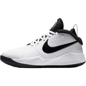 Nike TEAM HUSTLE fehér 3.5Y - Gyerek kosárlabda cipő