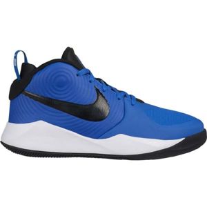 Nike TEAM HUSTLE D9 kék 3.5Y - Gyerek kosárlabda cipő