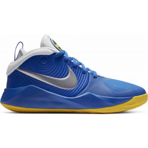 Nike TEAM HUSTLE D9 Gyerek kosárlabda cipő, kék, veľkosť 36.5