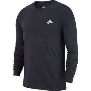 Nike NSW TEE LS EMBRD FUTURA fekete S - Férfi póló