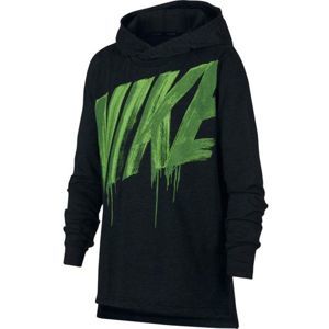 Nike BRTHE LS TOP Gyerek sportos pulóver, fekete, méret S